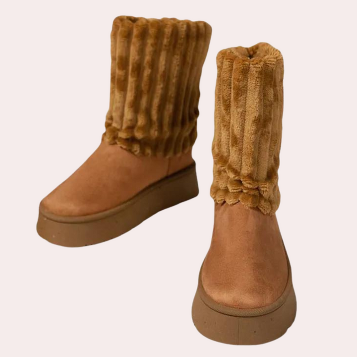 Hollow - Trendy and Warm Thick Winter Boots for Perfect Snow Days