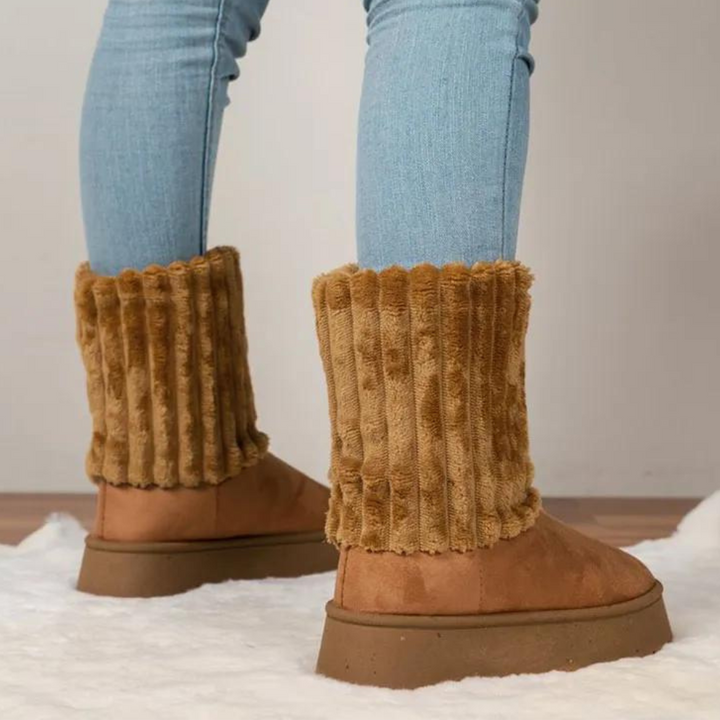 Hollow - Trendy and Warm Thick Winter Boots for Perfect Snow Days