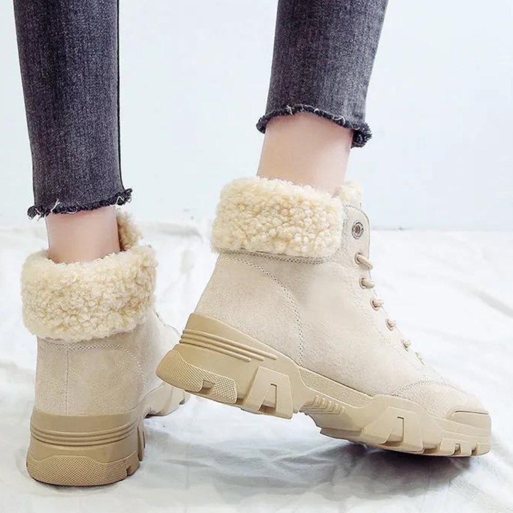 Arlise - Eco-Friendly Plush Winter Boots for Women