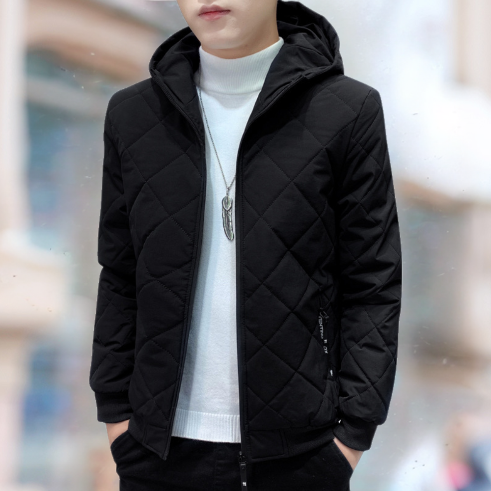 Elie - Stylish and comfortable men's hooded jacket