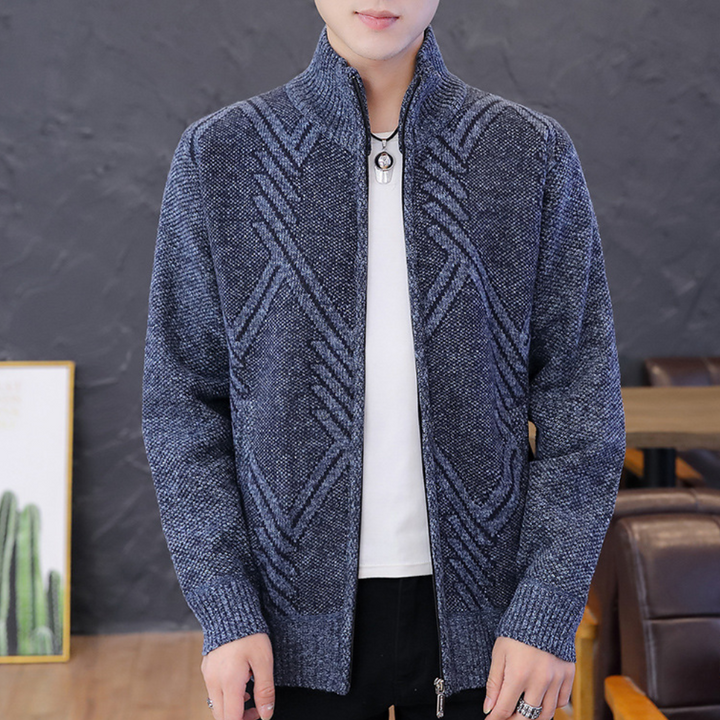 Blaisdell - Stylish Knitted Cardigan for the Modern Man's Hedgehog