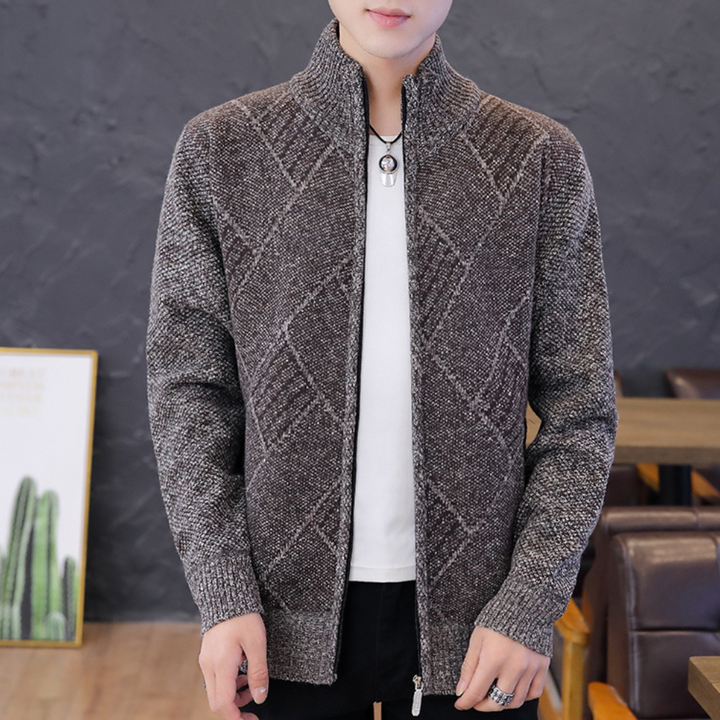 Blaisdell - Stylish Knitted Cardigan for the Modern Man's Hedgehog