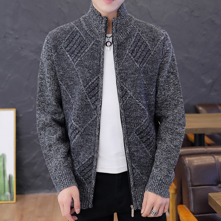 Blaisdell - Stylish Knitted Cardigan for the Modern Man's Hedgehog