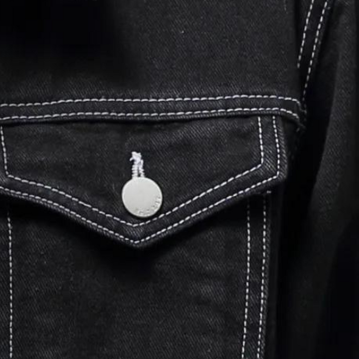 Darcio - Trendy Denim Winter Coat for the Modern Man