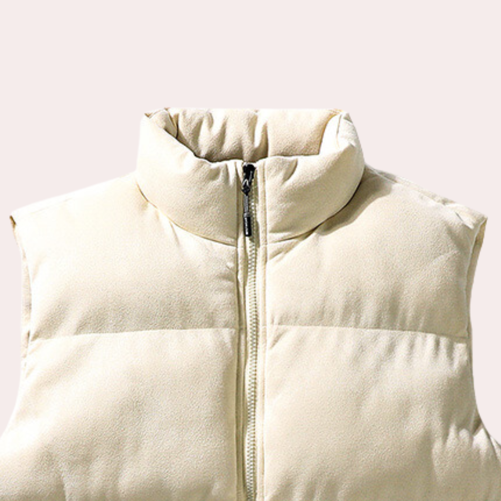 Adorjan - Stylish and comfortable padded men's vest for cold days