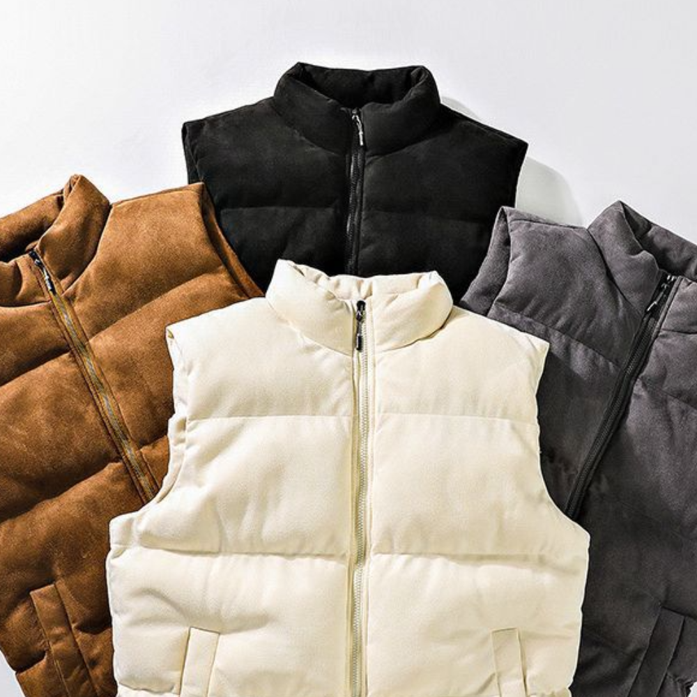 Adorjan - Stylish and comfortable padded men's vest for cold days