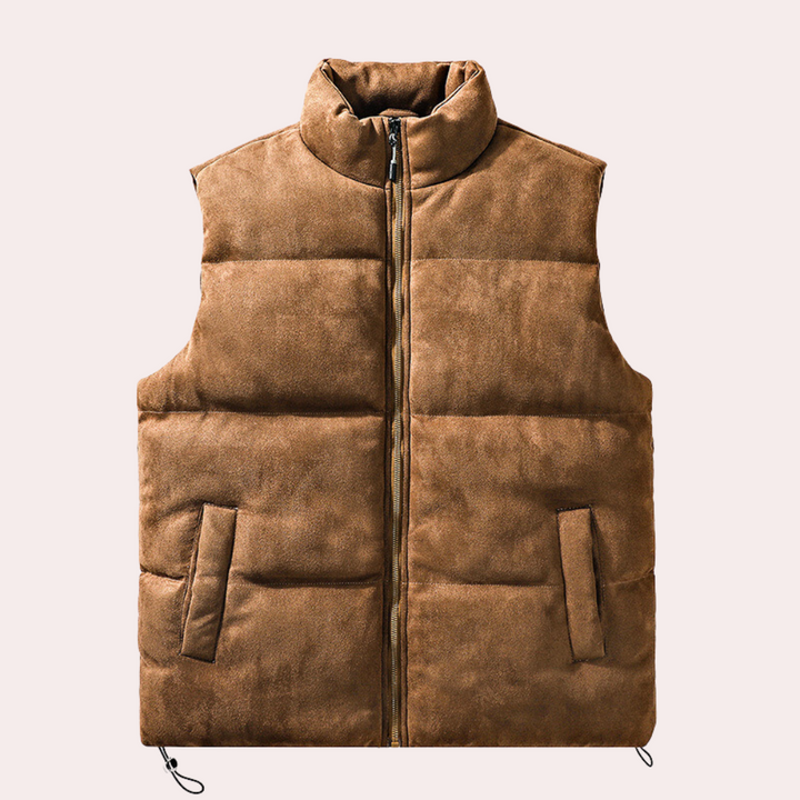 Adorjan - Stylish and comfortable padded men's vest for cold days