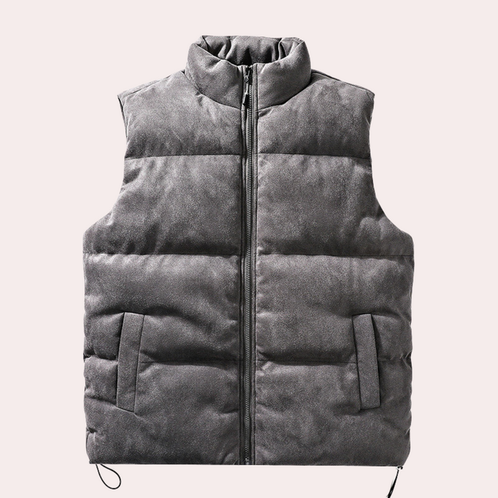 Adorjan - Stylish and comfortable padded men's vest for cold days
