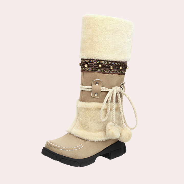 Angelia - Trendy and Comfortable Warm Snow Boots for Women