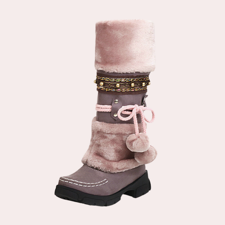 Angelia - Trendy and Comfortable Warm Snow Boots for Women