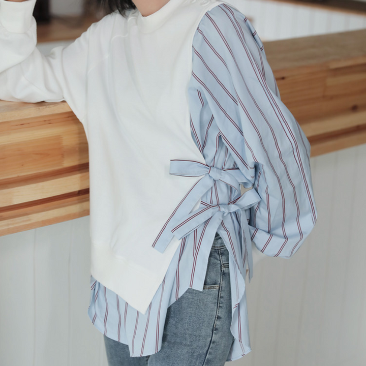 Aliz - Elegant Striped Shirt for an Effortless Look