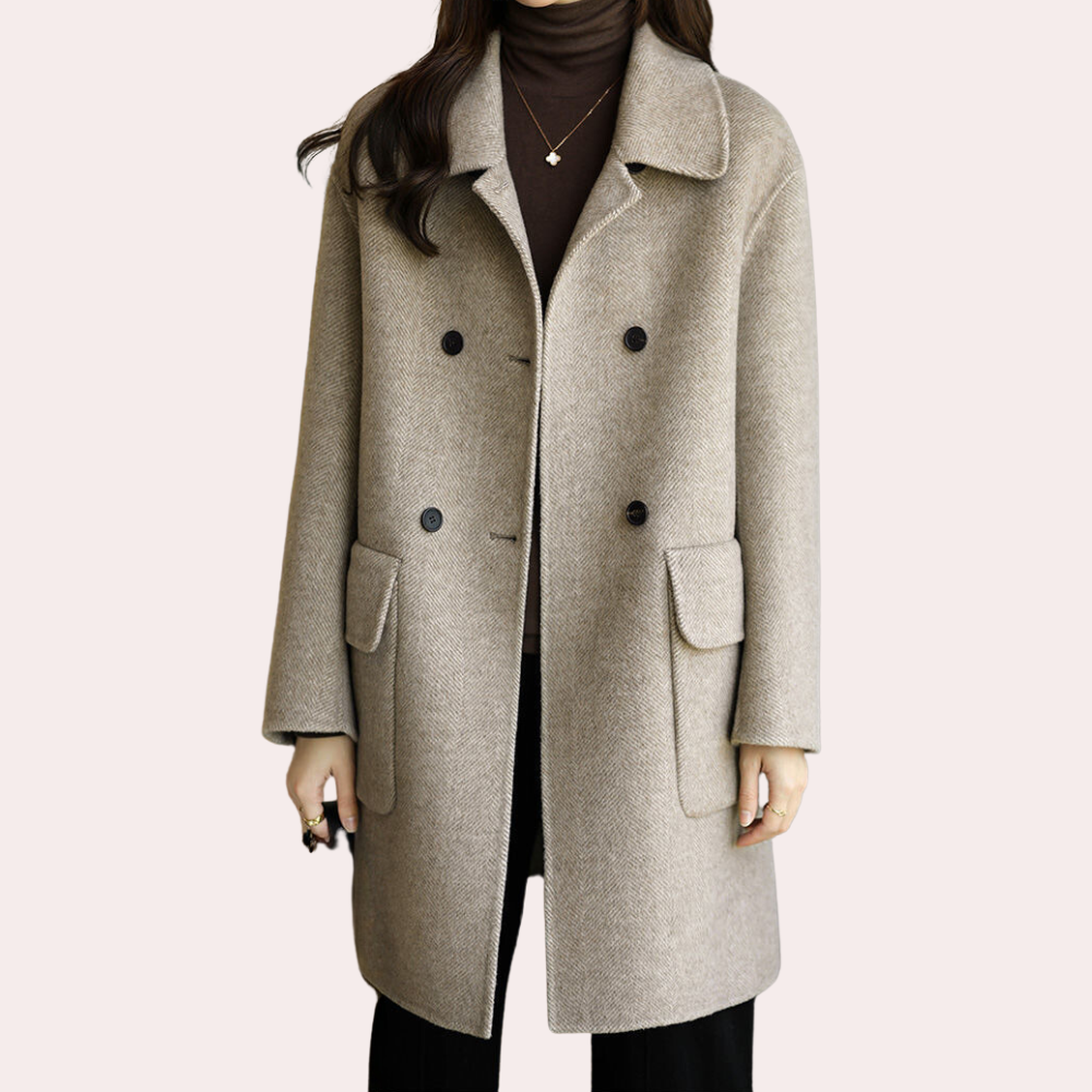 Enim - Stylish and luxurious overcoat for ladies