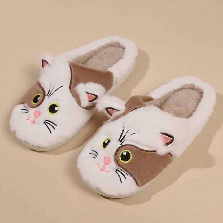 MEGLENA - Stylish and Durable Fluffy Slippers for Women