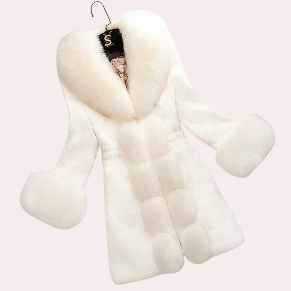 GIUSEPPINA - Luxury Fluffy Women's Coat for a Sophisticated Look