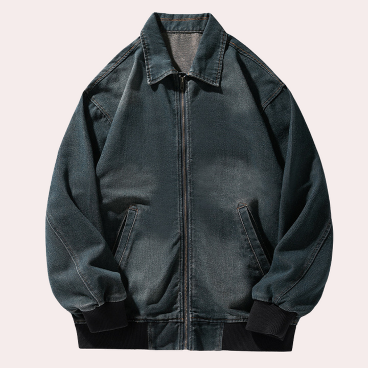 HAROLD - Trendy Denim Jacket for the Contemporary Man