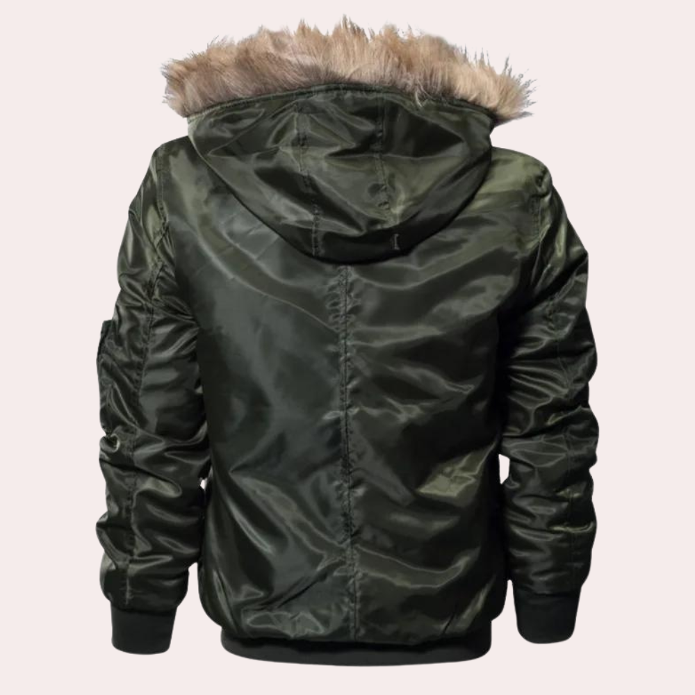 DONALD - Men's hooded winter coat