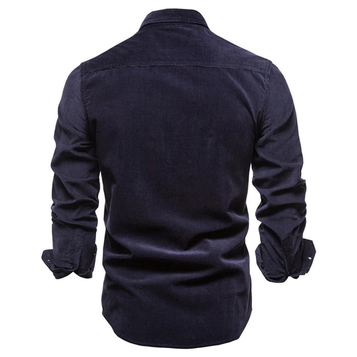 Stylish Conor - Men's Soft Corduroy Shirt