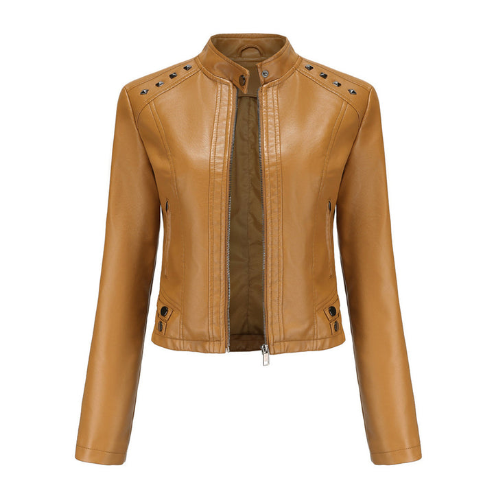 NAJLA - Elegant leather jacket for every occasion