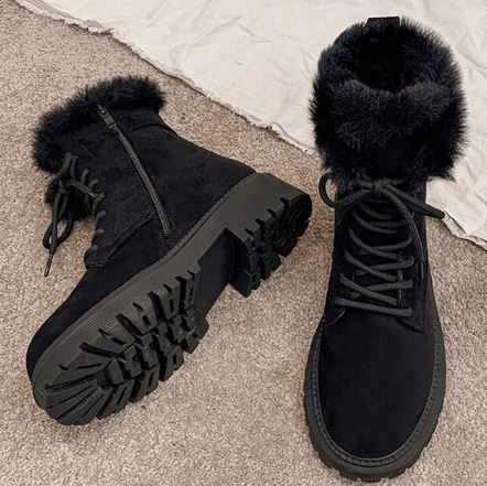 Skylar - Comfortable non-slip snow boots with convenient zip-up closure