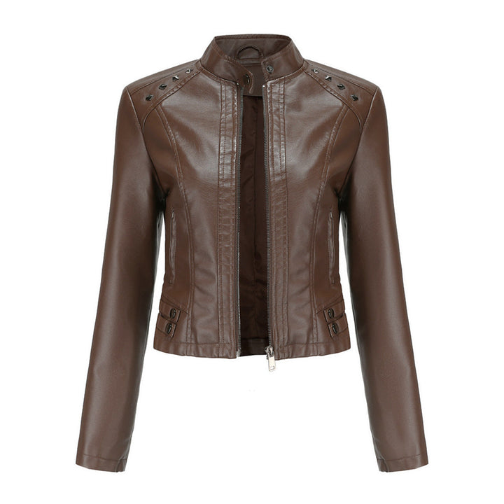 NAJLA - Elegant leather jacket for every occasion