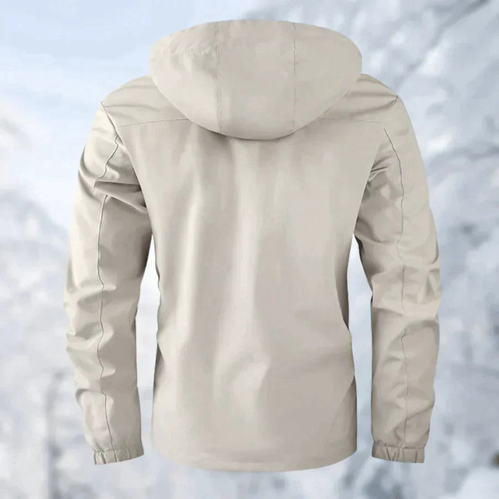 Stylish men's hooded mackintosh - DAMIAN