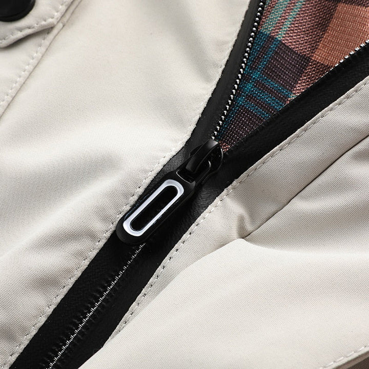 Stylish men's hooded mackintosh - DAMIAN