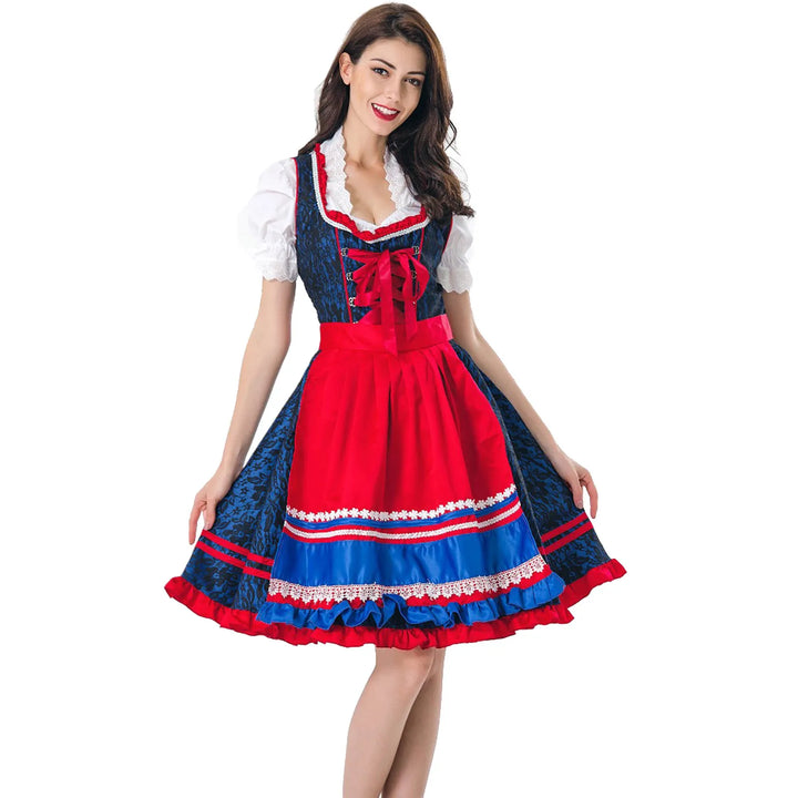 Emilieka - Festive Bavarian Oktoberfest Dirndl Dress