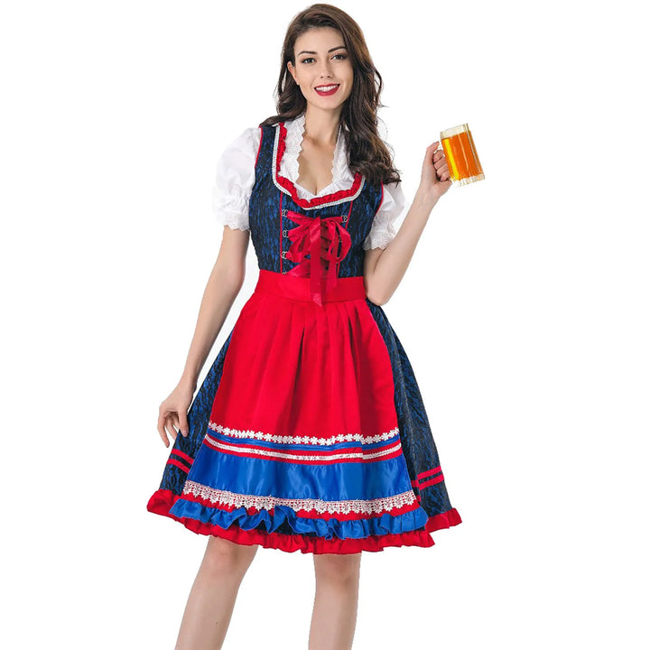 Emilieka - Festive Bavarian Oktoberfest Dirndl Dress