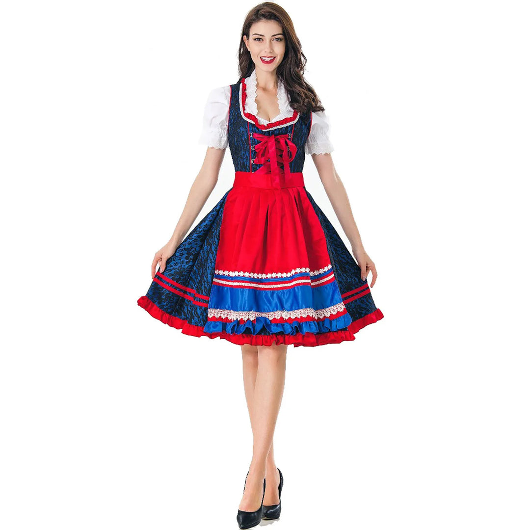 Emilieka - Festive Bavarian Oktoberfest Dirndl Dress