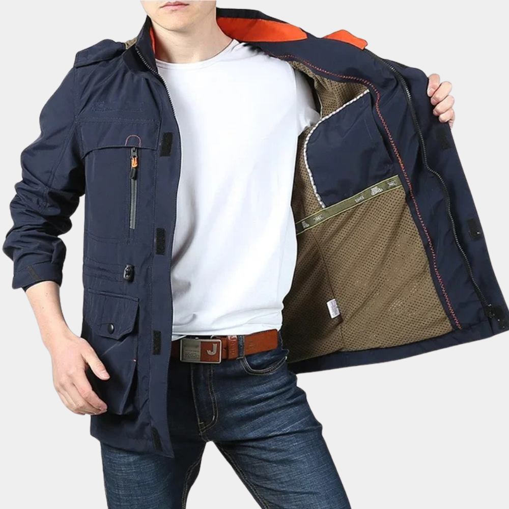 Stylish Damond Cargo Summer Jacket for Him: Perfect for Any Adventure!