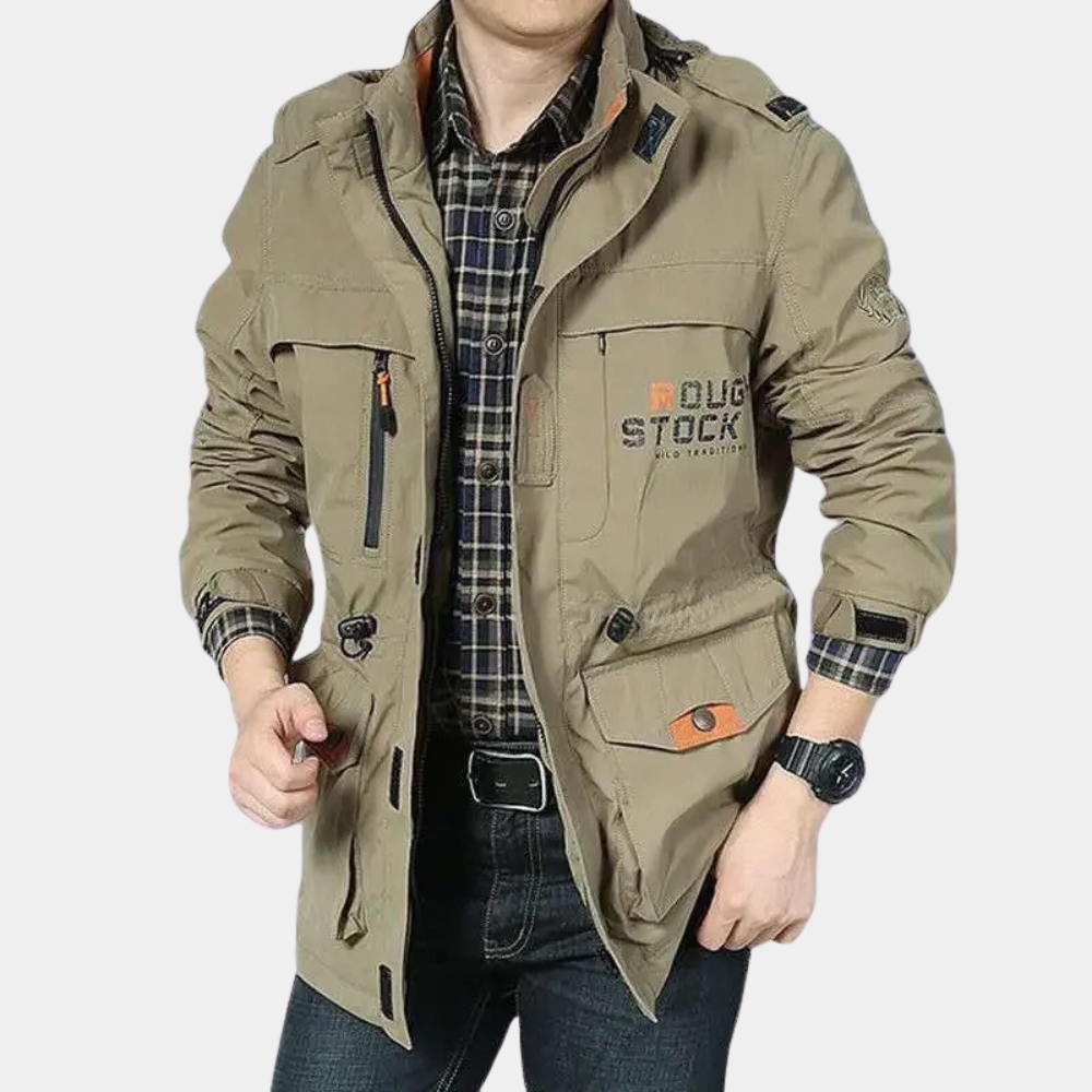 Stylish Damond Cargo Summer Jacket for Him: Perfect for Any Adventure!