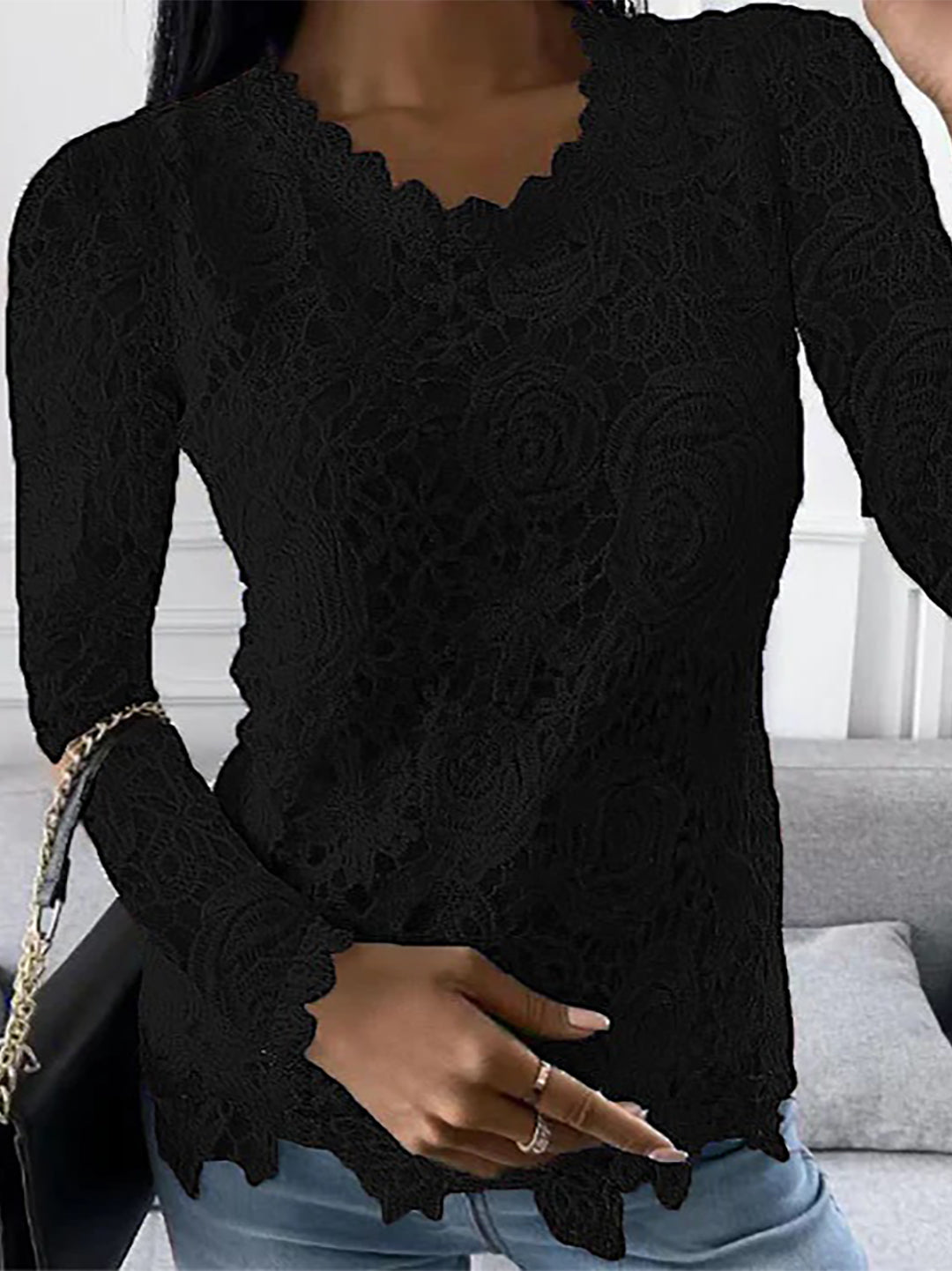 Ellie - Stylish Long-Sleeve Top for Women