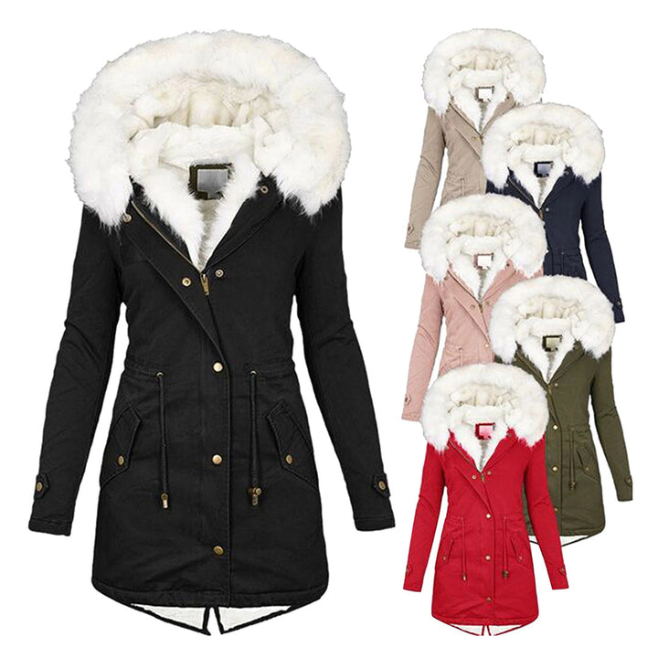FREYA - Elegant long winter coat for women