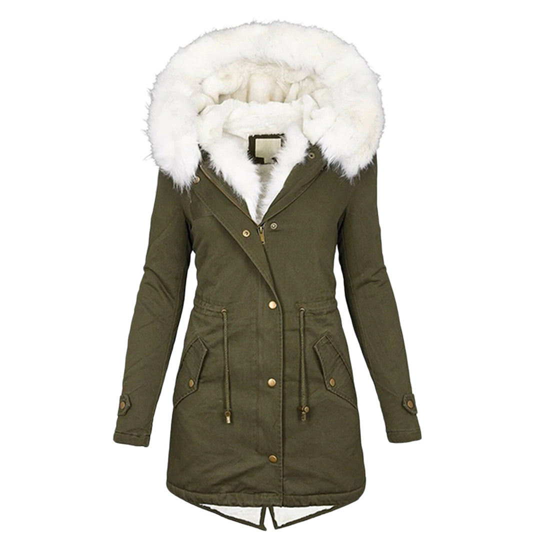 FREYA - Elegant long winter coat for women