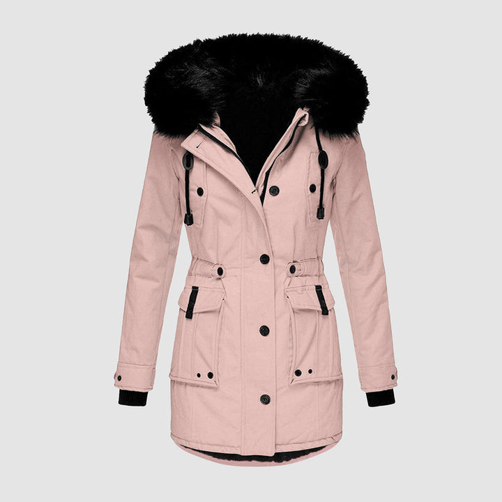 Frieda - Stylish long winter coat for women
