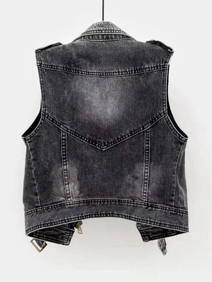 Ella™ - Trendy Denim Vest