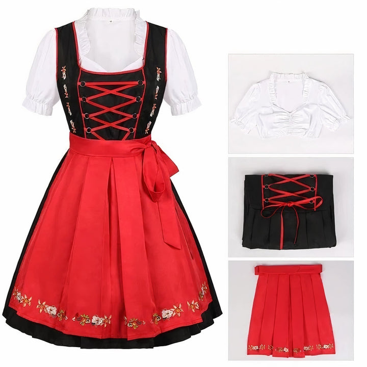 Fleurine - Festive Oktoberfest Embroidered Costume