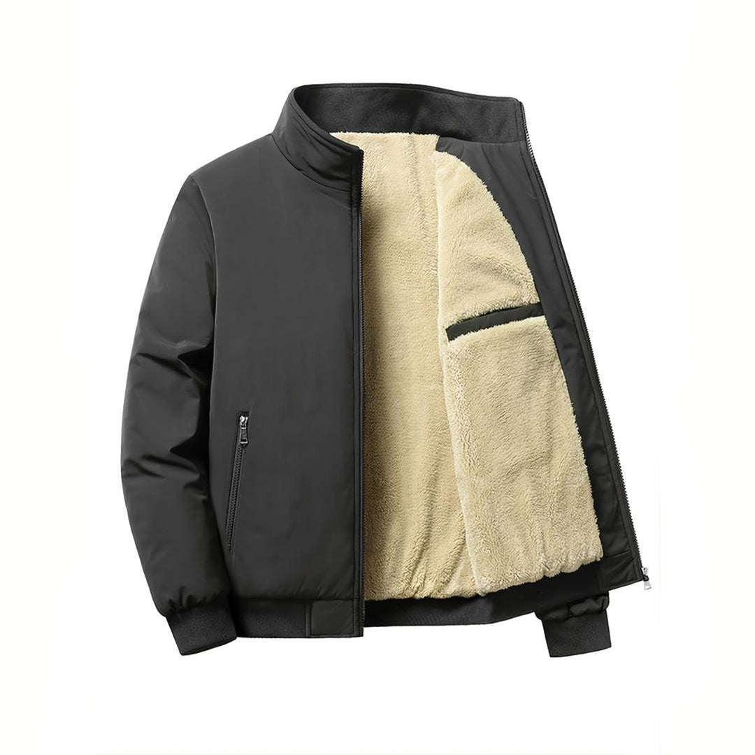 Elegant and comfortable men's winter coat by HOWARD