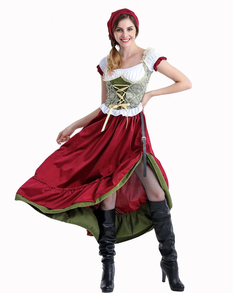 Lottie - Festive Oktoberfest Dress for Women