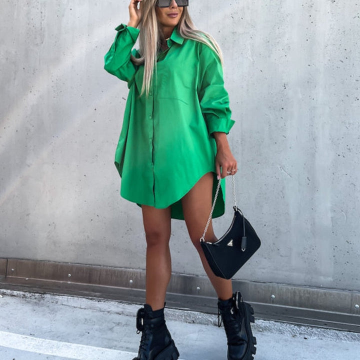 Danica - Elegant Oversized Blouse for Women