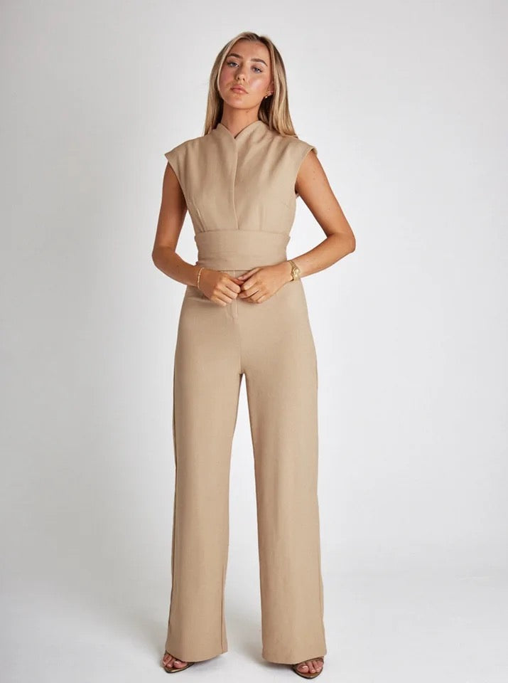 Isabella™ - Elegant Wide-Leg Jumpsuit