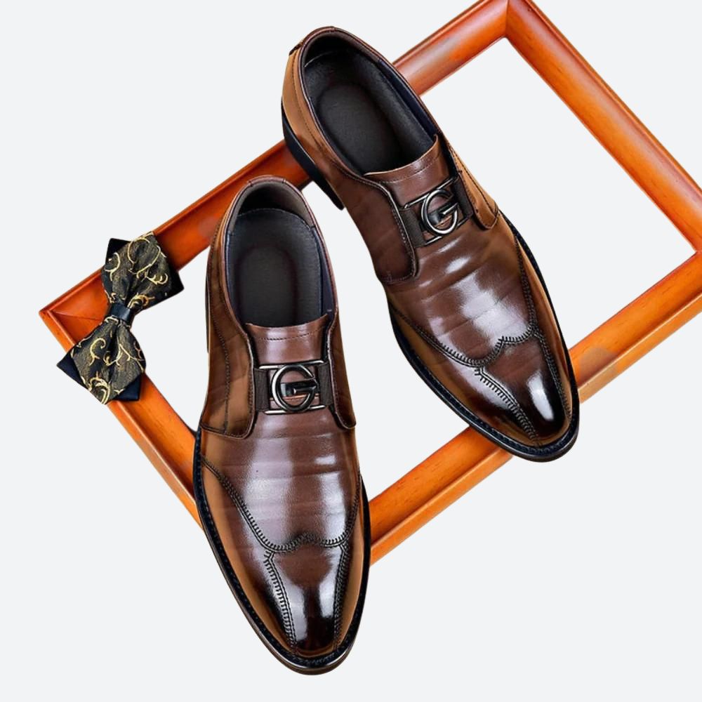 Stylish handmade leather men's shoes - Jojo