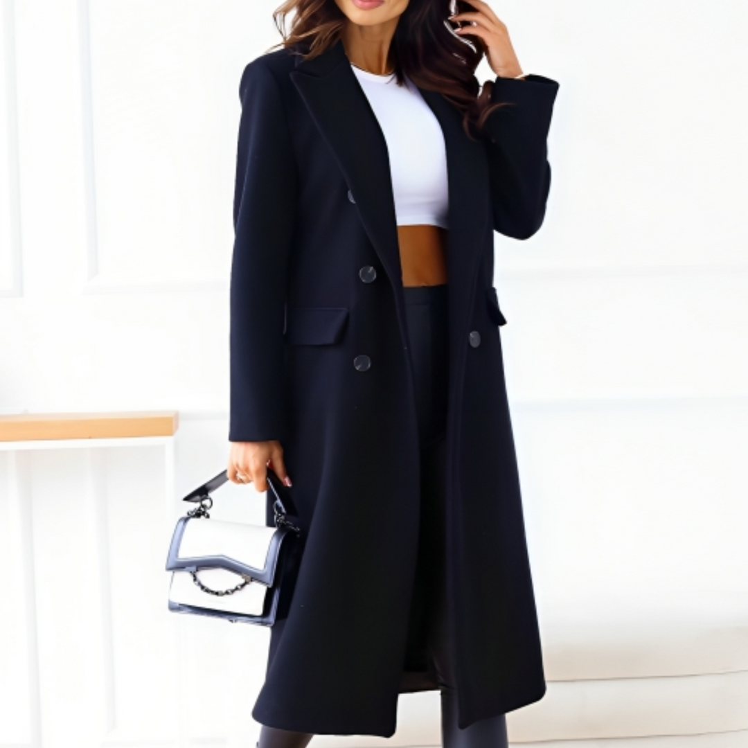 Tahlia™ - Elegant Wool Winter Coat