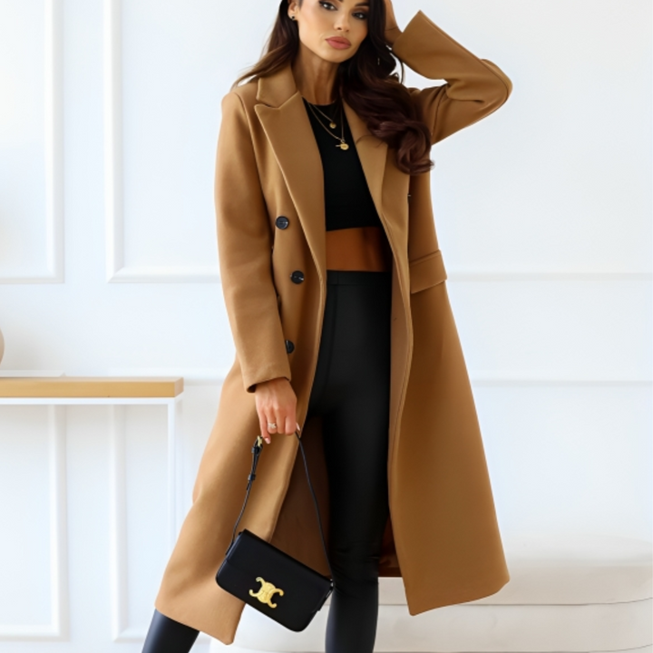 Tahlia™ - Elegant Wool Winter Coat