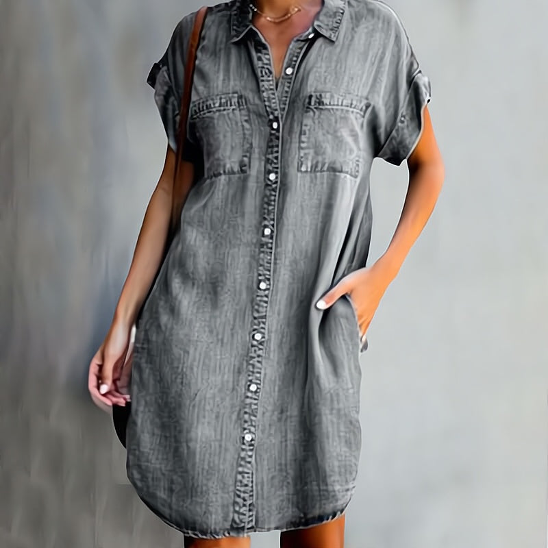 Bella™ - Stylish Denim Dress