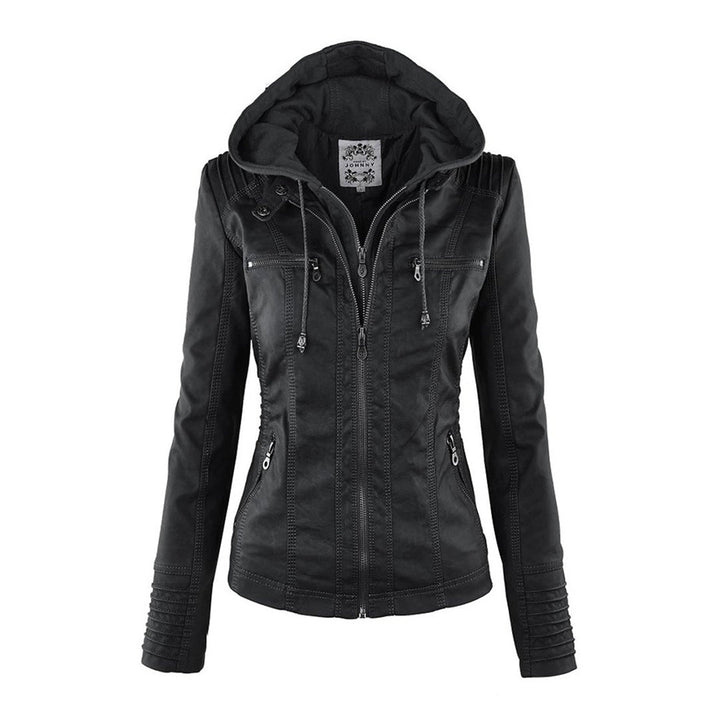Stylish Leather Summer Coat for Ladies - LIESL
