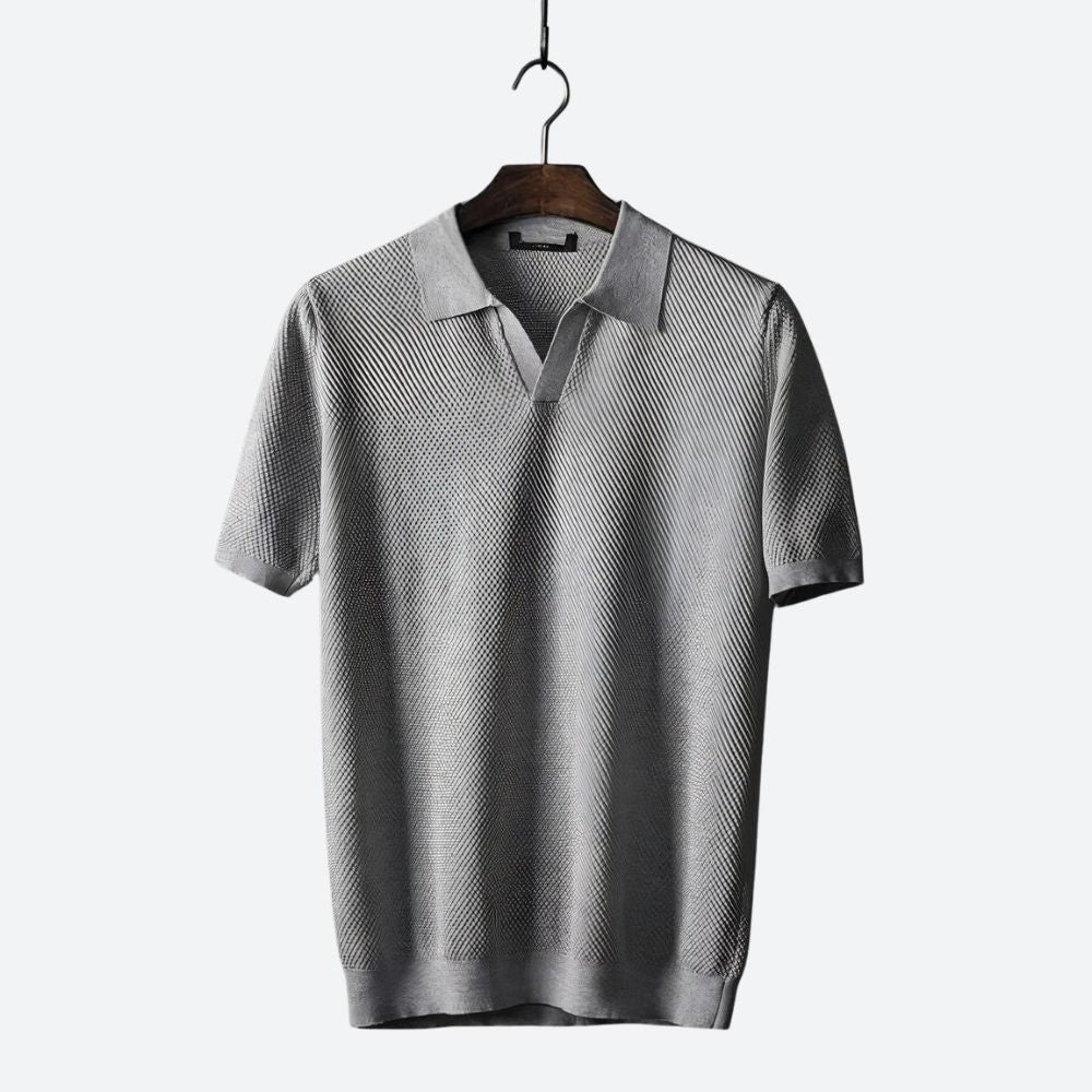 Chic Knitted Polo Shirt - Martin