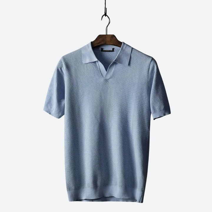 Chic Knitted Polo Shirt - Martin