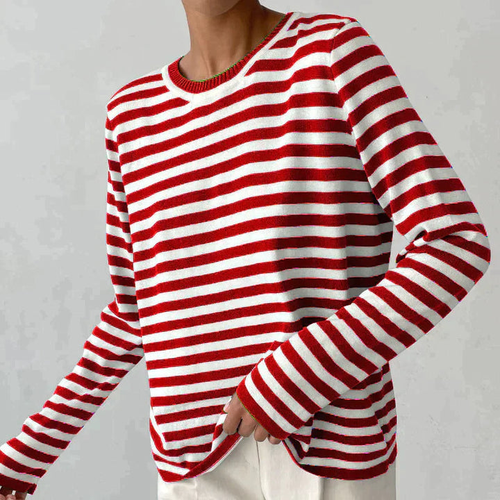 Sophie™ - Striped Knit Sweater