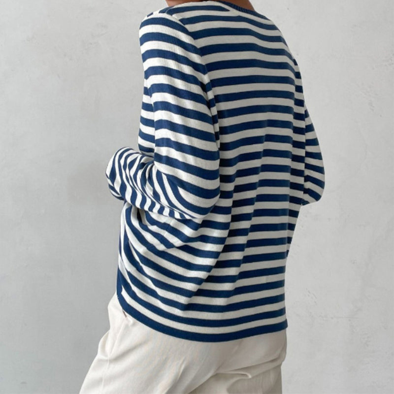 Sophie™ - Striped Knit Sweater